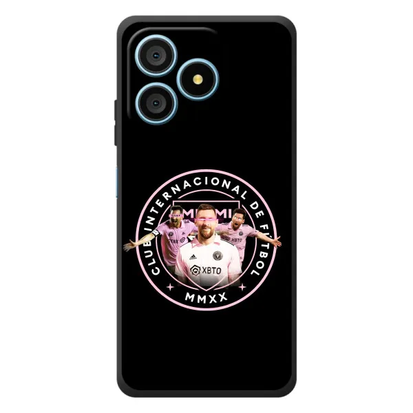 Чохол з принтом «Мессі в лого» для Blackview Wave 9C