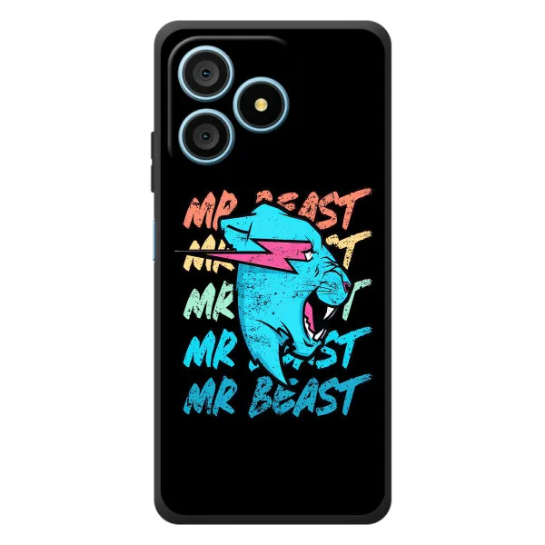Чохол з принтом «logo Mr beast» для Blackview Wave 9C