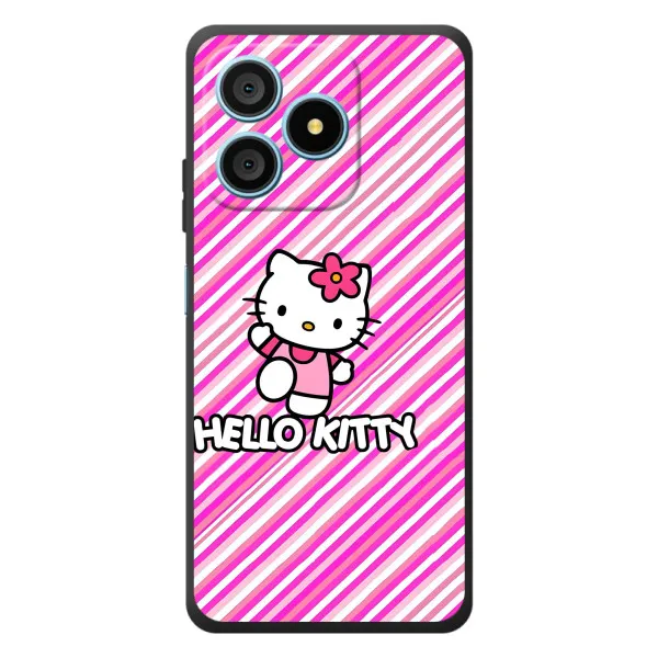 Чохол з принтом «Hello Kytty» для Blackview Wave 9C