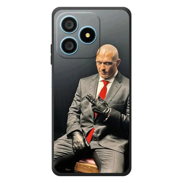 Чохол з принтом «Усик Hitman» для Blackview Wave 9C