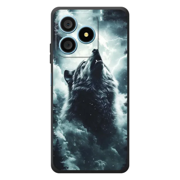 Чохол з принтом «Вовк у хмарах» для Blackview Wave 9C