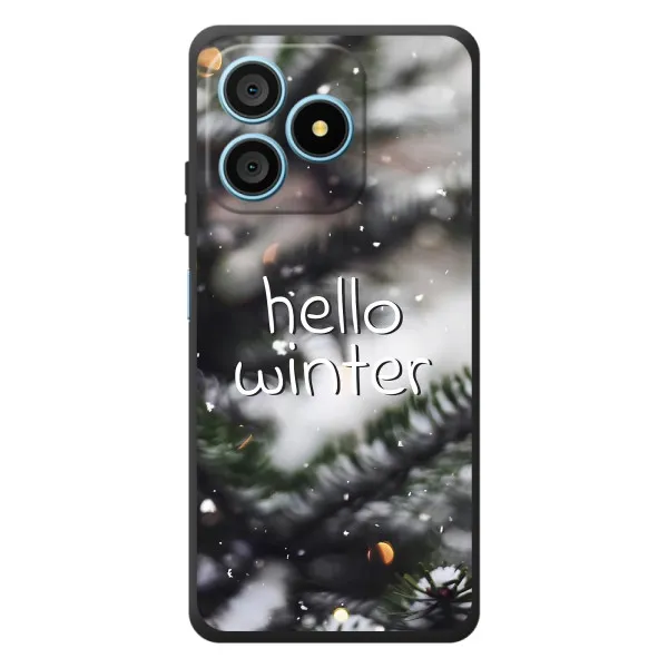 Чохол з принтом «Hello winter» для Blackview Wave 9C Чохол з принтом «Hello winter» для Blackview Wave 9C