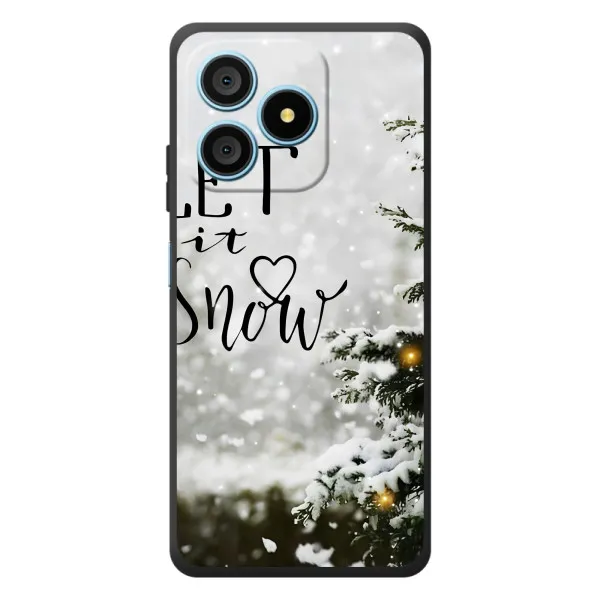 Чохол з принтом «Let it snow» для Blackview Wave 9C Чохол з принтом «Let it snow» для Blackview Wave 9C