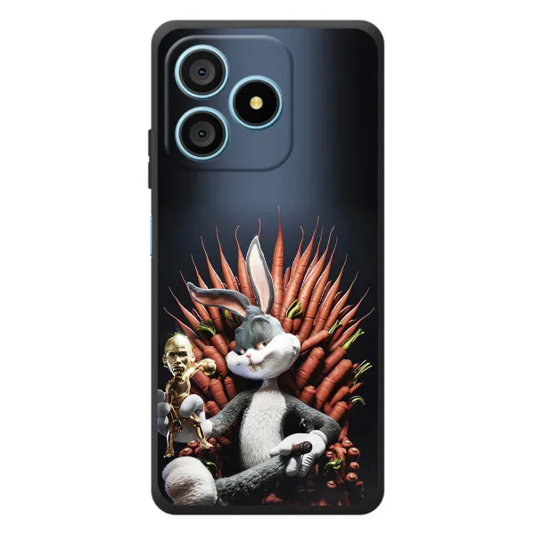 Чохол з принтом «Король Кролик» для Blackview Wave 9C