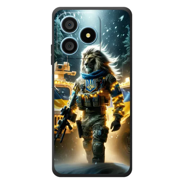 Чохол з принтом «ЛЕВ ЗСУ» для Blackview Wave 9C