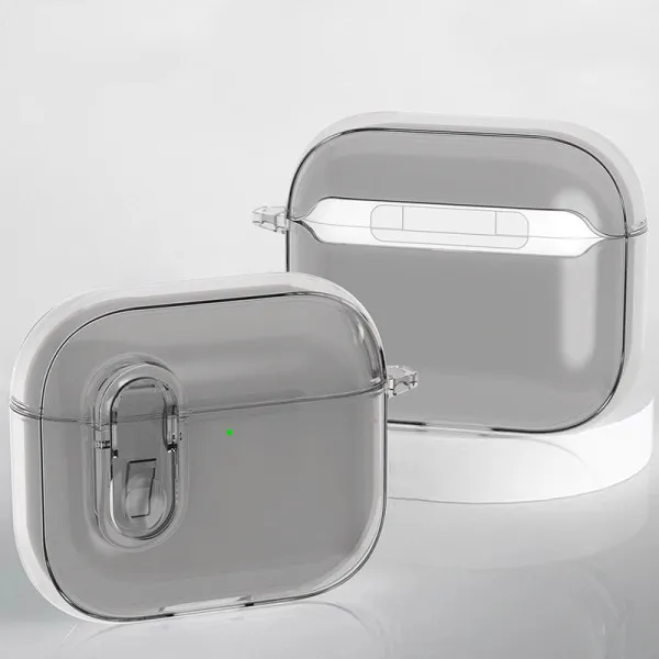 Футляр TPU Colorful для наушников Airpods 3 — Черный — фото 2