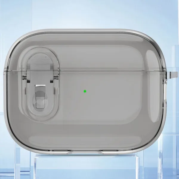 Футляр TPU Colorful для наушников Airpods 3 — Черный — фото 3