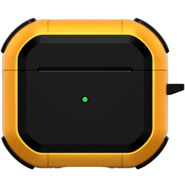 Футляр противоударный Black ed. для наушников Airpods Pro — Желтый — фото 2