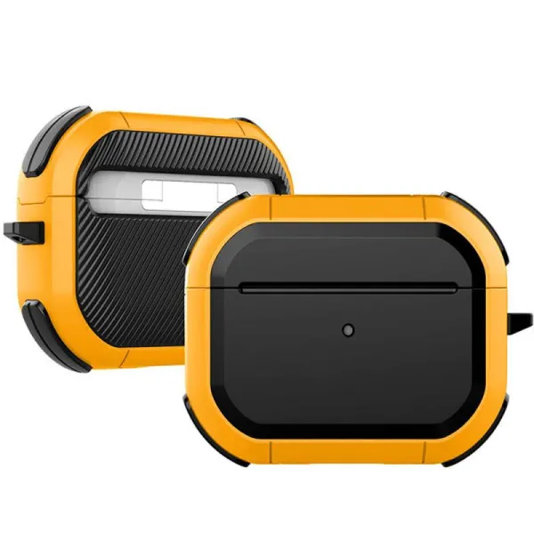 Футляр противоударный Black ed. для наушников Airpods Pro 2 / Pro — Желтый — фото 1
