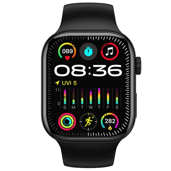 Смарт-часы Borofone BD14 Plus Smart sports watch (call version) — Черный — фото 2