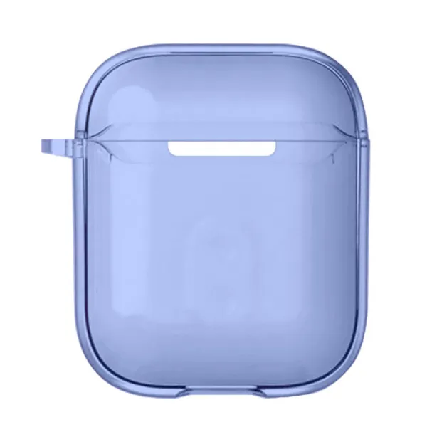 Футляр TPU Colorful для наушников Airpods 1/2 — Blue — фото 2