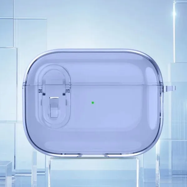 Футляр TPU Colorful для наушников Airpods Pro 2 / Pro — Blue — фото 2