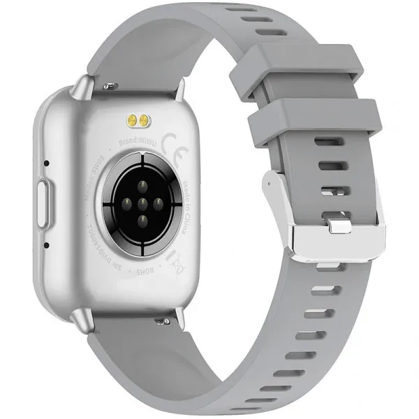 Смарт-часы WiWU SW09 Smart sports watch (call version) — Серебряный — фото 3