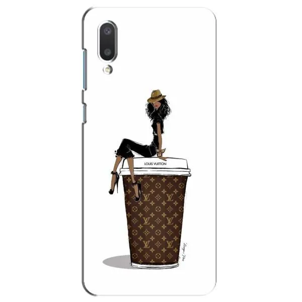 Чехол с принтом «кофе LOUIS VUITTON» для Samsung Galaxy A02