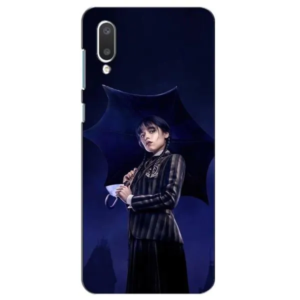Чехол с принтом «Уэнздей с зонтом» для Samsung Galaxy A02