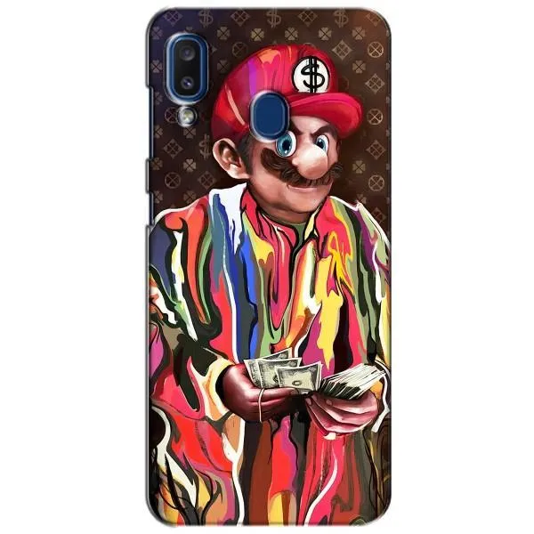 Чехол с принтом «Mario LV» для Samsung Galaxy a20 2019 (A205F)
