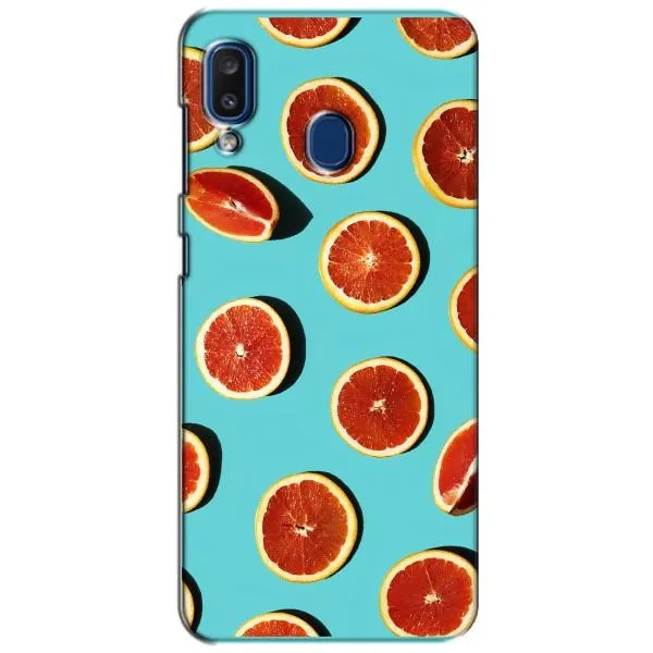 Чехол с принтом «Грейпфрут» для Samsung Galaxy a20 2019 (A205F)