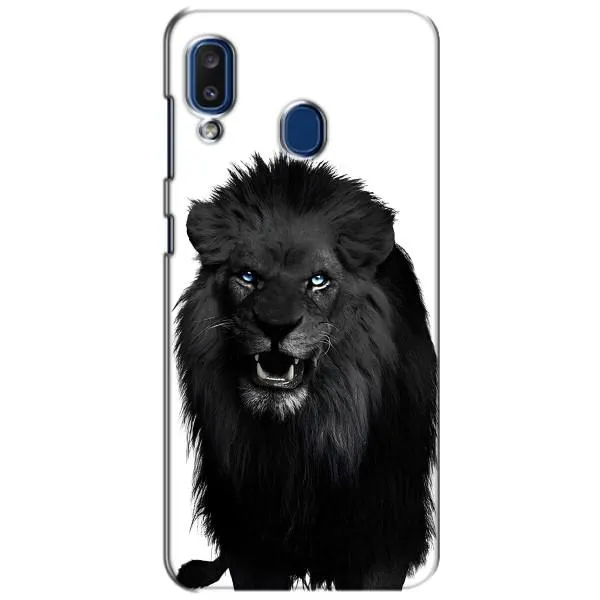 Чехол с принтом «Черный ЛЕВ» для Samsung Galaxy a20 2019 (A205F)