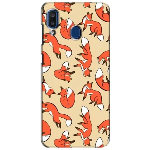 Чехол с принтом «Лисички» для Samsung Galaxy a20 2019 (A205F) Чехол с принтом «Лисички» для Samsung Galaxy a20 2019 (A205F)