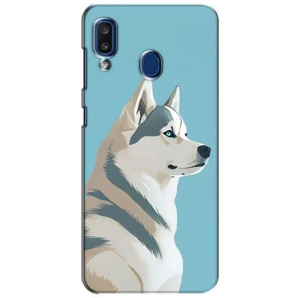 Чехол с принтом «Хаски арт» для Samsung Galaxy a20 2019 (A205F) Чехол с принтом «Хаски арт» для Samsung Galaxy a20 2019 (A205F)