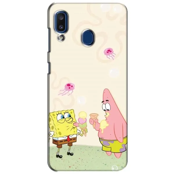 Чехол с принтом «Патрик и Боб» для Samsung Galaxy a20 2019 (A205F)