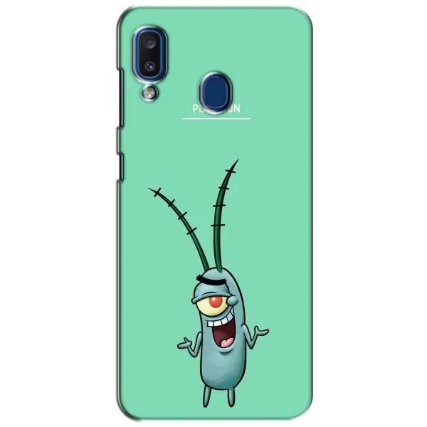 Чехол с принтом «Персонаж Планктон» для Samsung Galaxy a20 2019 (A205F)