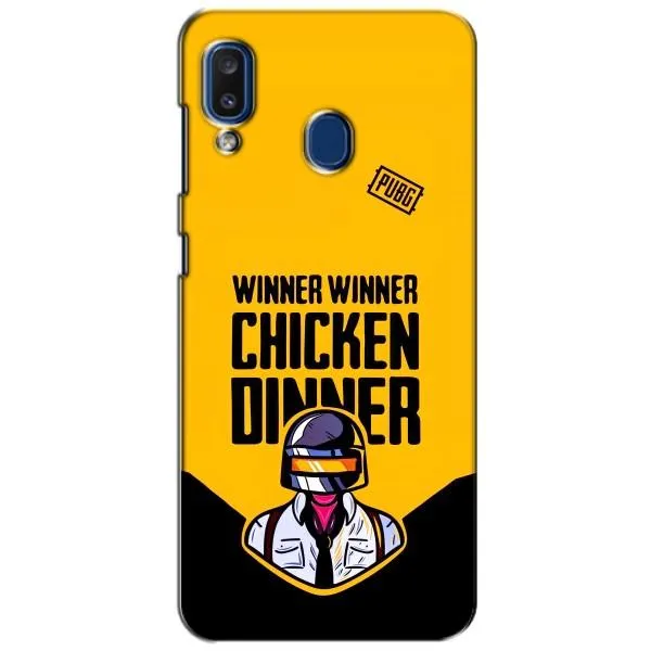 Чехол с принтом «Pubg шлем» для Samsung Galaxy a20 2019 (A205F)