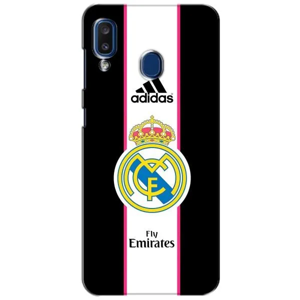 Чохол з принтом «Лого Real Madrid» для Samsung Galaxy a20 2019 (A205F)