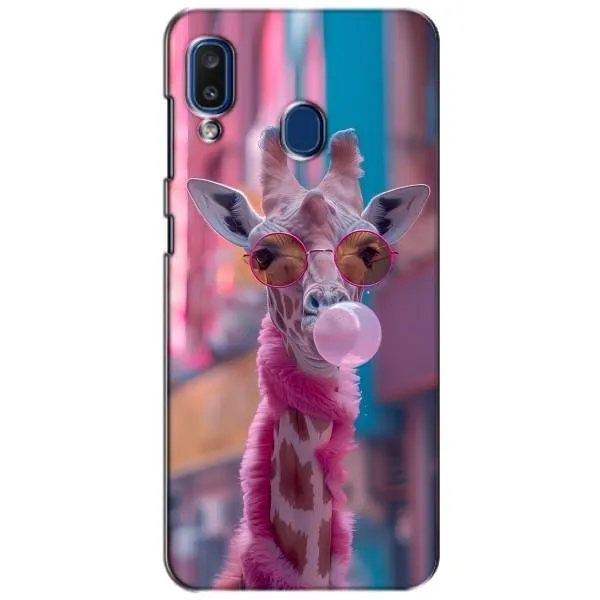 Чехол с принтом «Стильный жирав» для Samsung Galaxy a20 2019 (A205F)