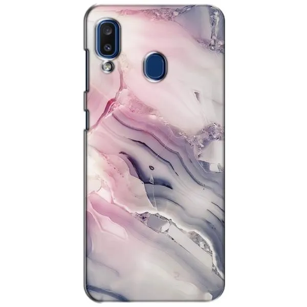 Чехол с принтом «Пурпурный Мрамор» для Samsung Galaxy a20 2019 (A205F)