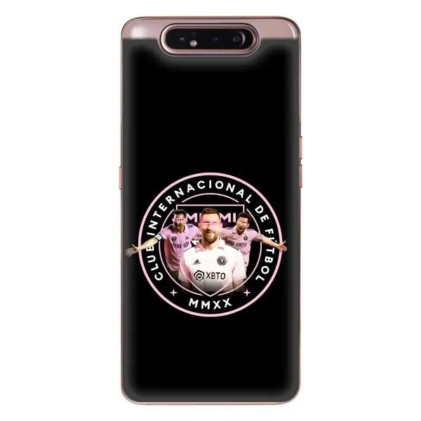 Чехол с принтом «Месси в лого» для Samsung Galaxy a80 2019 ( A805F )