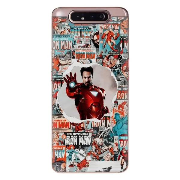Чохол з принтом «Айронмен» для Samsung Galaxy a80 2019 ( A805F )