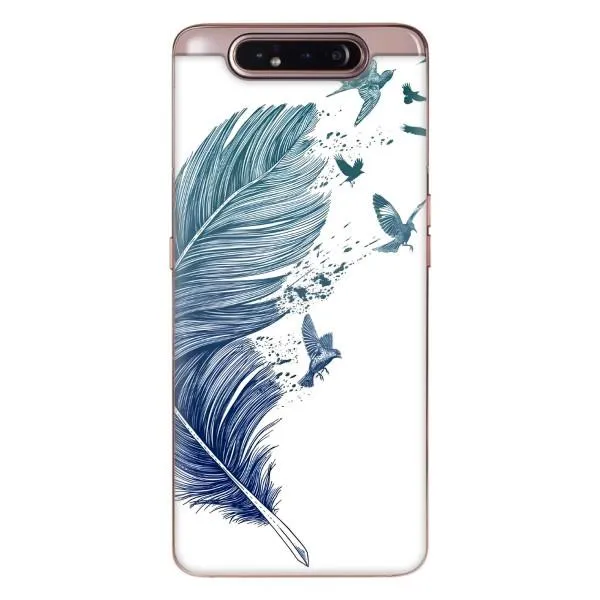 Чохол з принтом «Перо» для Samsung Galaxy a80 2019 ( A805F )