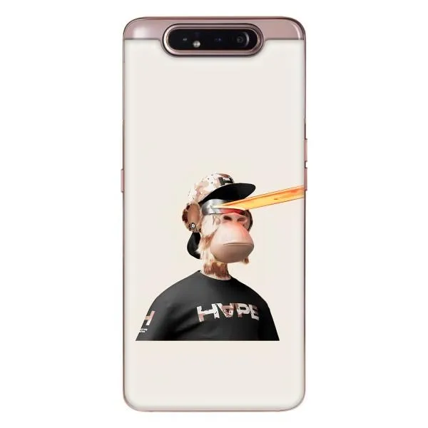 Чехол с принтом «обезьяна NFT в очках» для Samsung Galaxy a80 2019 ( A805F ) Чехол с принтом «обезьяна NFT в очках» для Samsung Galaxy a80 2019 ( A805F )