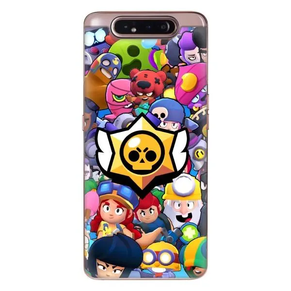 Чохол з принтом «Лого Brawl Stars» для Samsung Galaxy a80 2019 ( A805F )