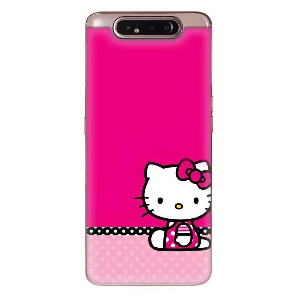 Чохол з принтом «Girl KITTY» для Samsung Galaxy a80 2019 ( A805F )