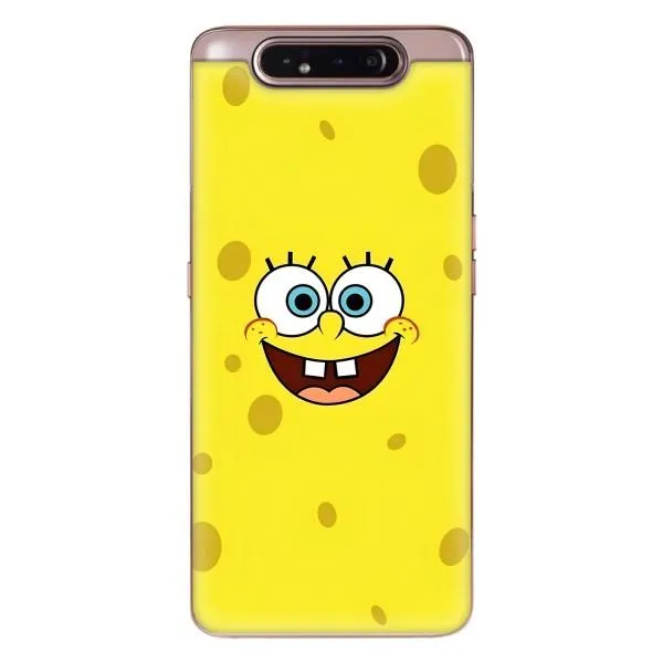 Чохол з принтом «Мордашка Спанч Боба» для Samsung Galaxy a80 2019 ( A805F )