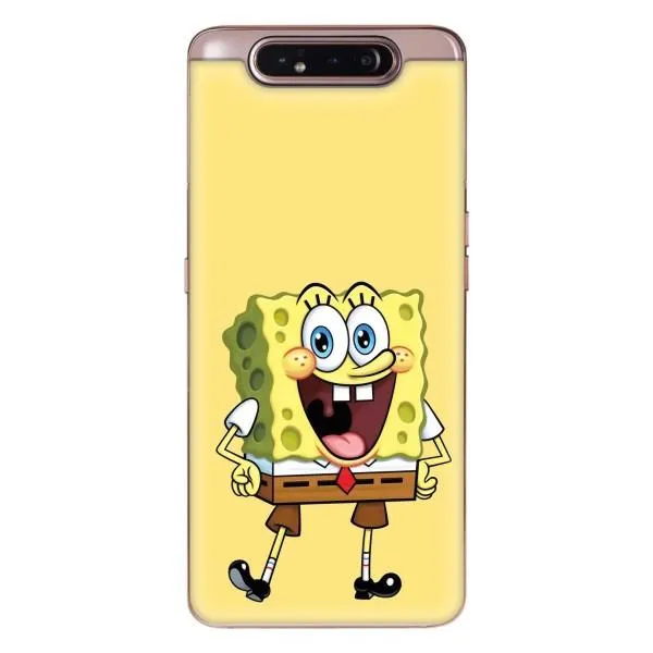 Чохол з принтом «Веселий Спанч Боб» для Samsung Galaxy a80 2019 ( A805F ) Чохол з принтом «Веселий Спанч Боб» для Samsung Galaxy a80 2019 ( A805F )
