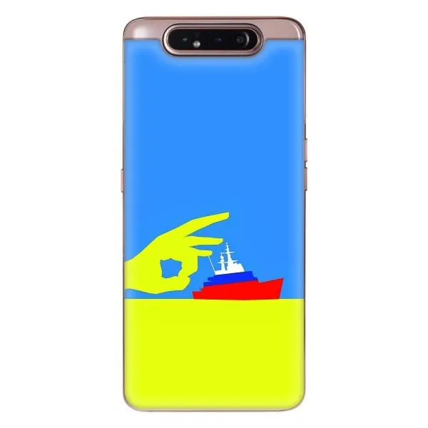 Чохол з принтом «Щелбан кораблю» для Samsung Galaxy a80 2019 ( A805F )