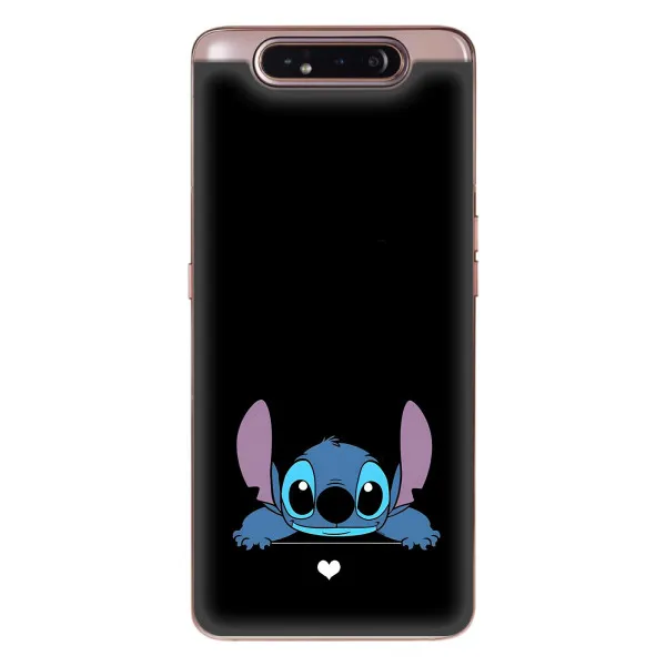 Чохол з принтом «Стіч на чорному» для Samsung Galaxy a80 2019 ( A805F )