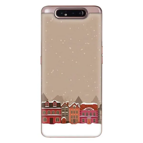 Чехол с принтом «Зимний город» для Samsung Galaxy a80 2019 ( A805F )