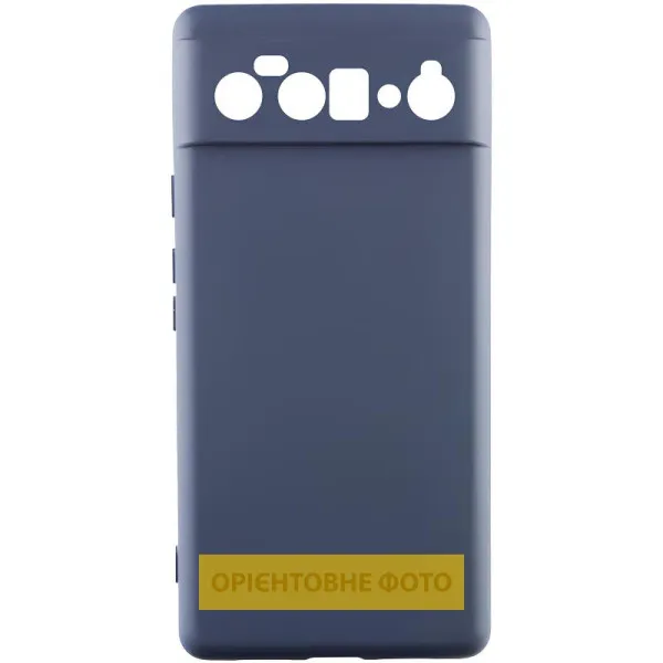 Чехол TPU GETMAN Liquid Silk Full Camera для Google Pixel 10 Pro XL — Синий