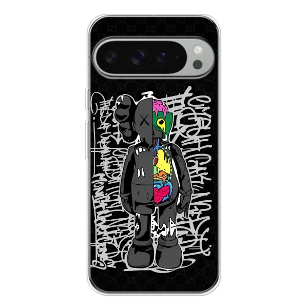 Чехол с принтом «Стиль Bearbrick» для Google Pixel 10 Pro XL