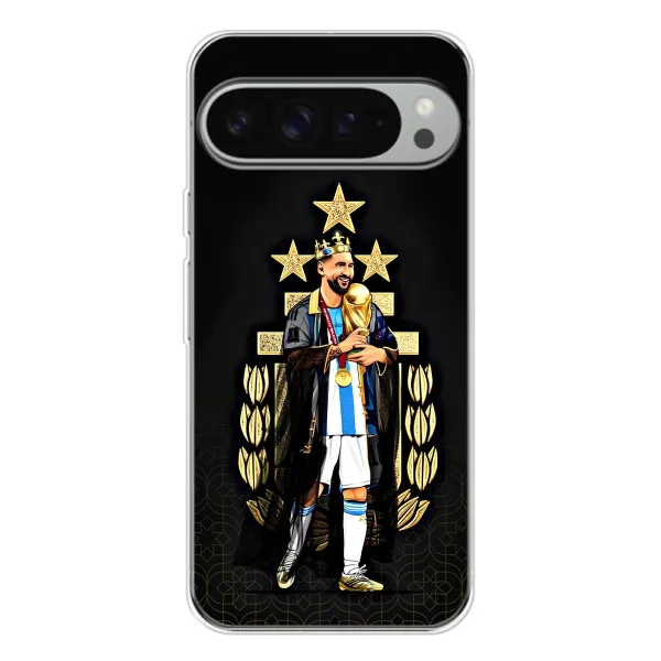 Чохол з принтом «Мессі Король» для Google Pixel 10 Pro XL Чохол з принтом «Мессі Король» для Google Pixel 10 Pro XL