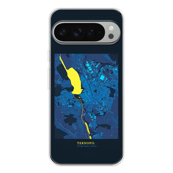 Чехол с принтом «Тернополь» для Google Pixel 10 Pro XL