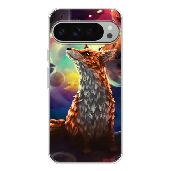 Чехол с принтом «Лисица в космосе» для Google Pixel 10 Pro XL Чехол с принтом «Лисица в космосе» для Google Pixel 10 Pro XL