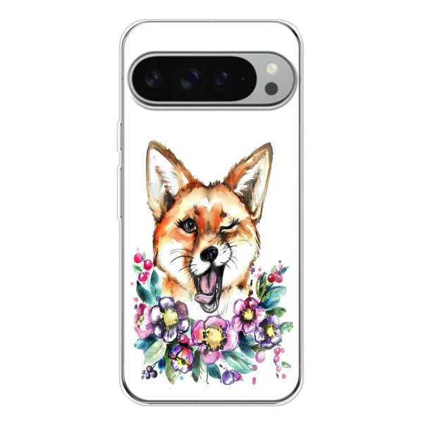 Чехол с принтом «Веселая лисичка» для Google Pixel 10 Pro XL Чехол с принтом «Веселая лисичка» для Google Pixel 10 Pro XL