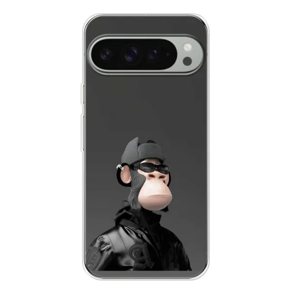 Чехол с принтом «стильная обезьяна NFT» для Google Pixel 10 Pro XL