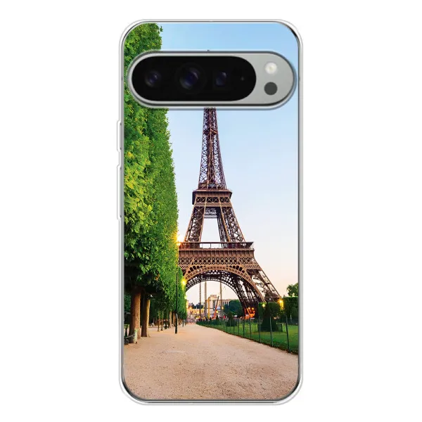 Чехол с принтом «Дорога в Париж» для Google Pixel 10 Pro XL