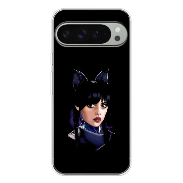 Чехол с принтом «серьезная Уэнздей» для Google Pixel 10 Pro XL